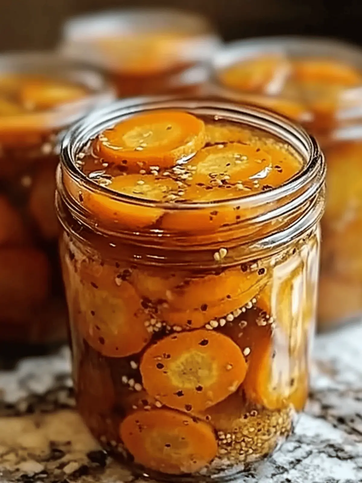 Sweet and Spicy Hot Honey Pickled Carrots Recipe Hot Honey Pickled Carrots