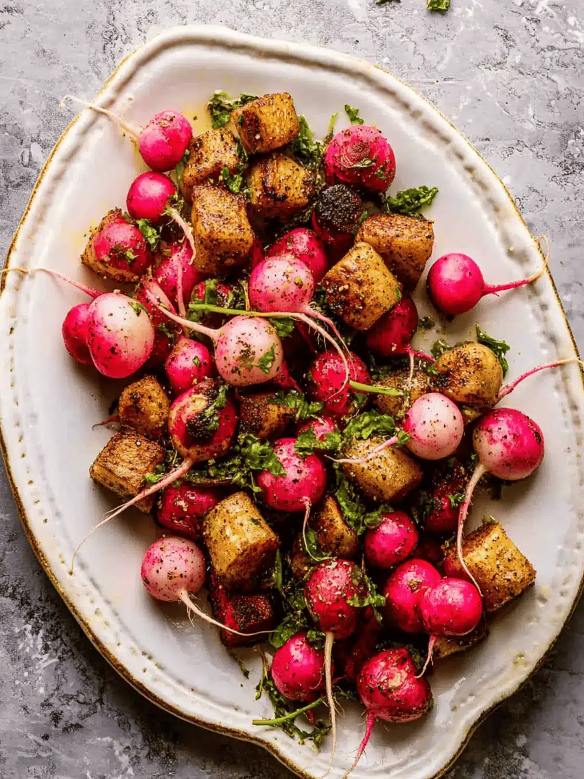 Roasted Radishes