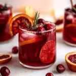 Blood Orange Cranberry Fall Spiced Sangria