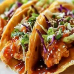 Crispy Chicken Wonton Tacos