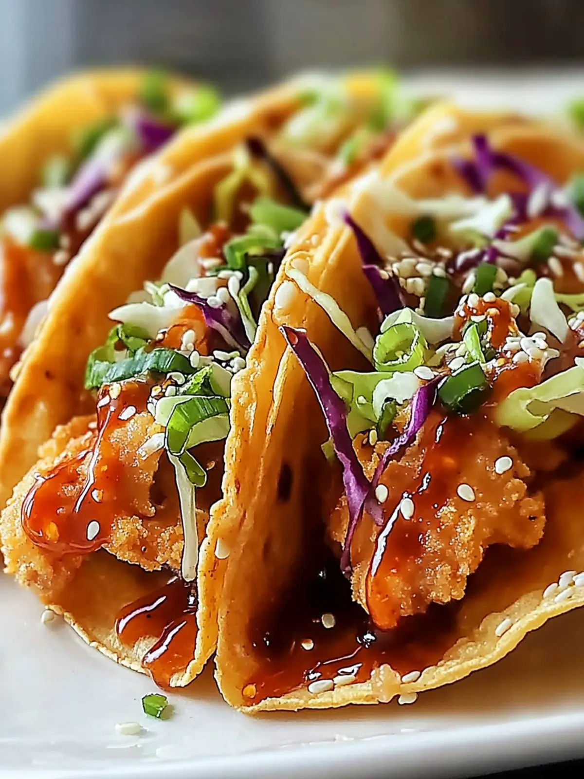 Crispy Chicken Wonton Tacos