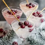 White Cranberry Vodka Cocktail