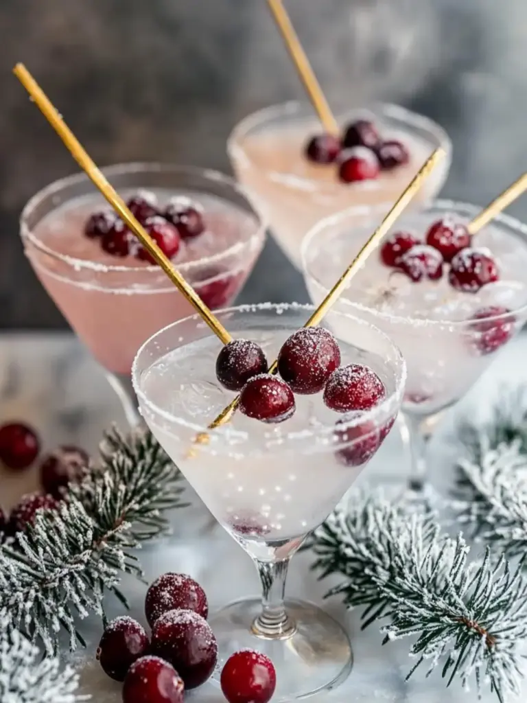 White Cranberry Vodka Cocktail