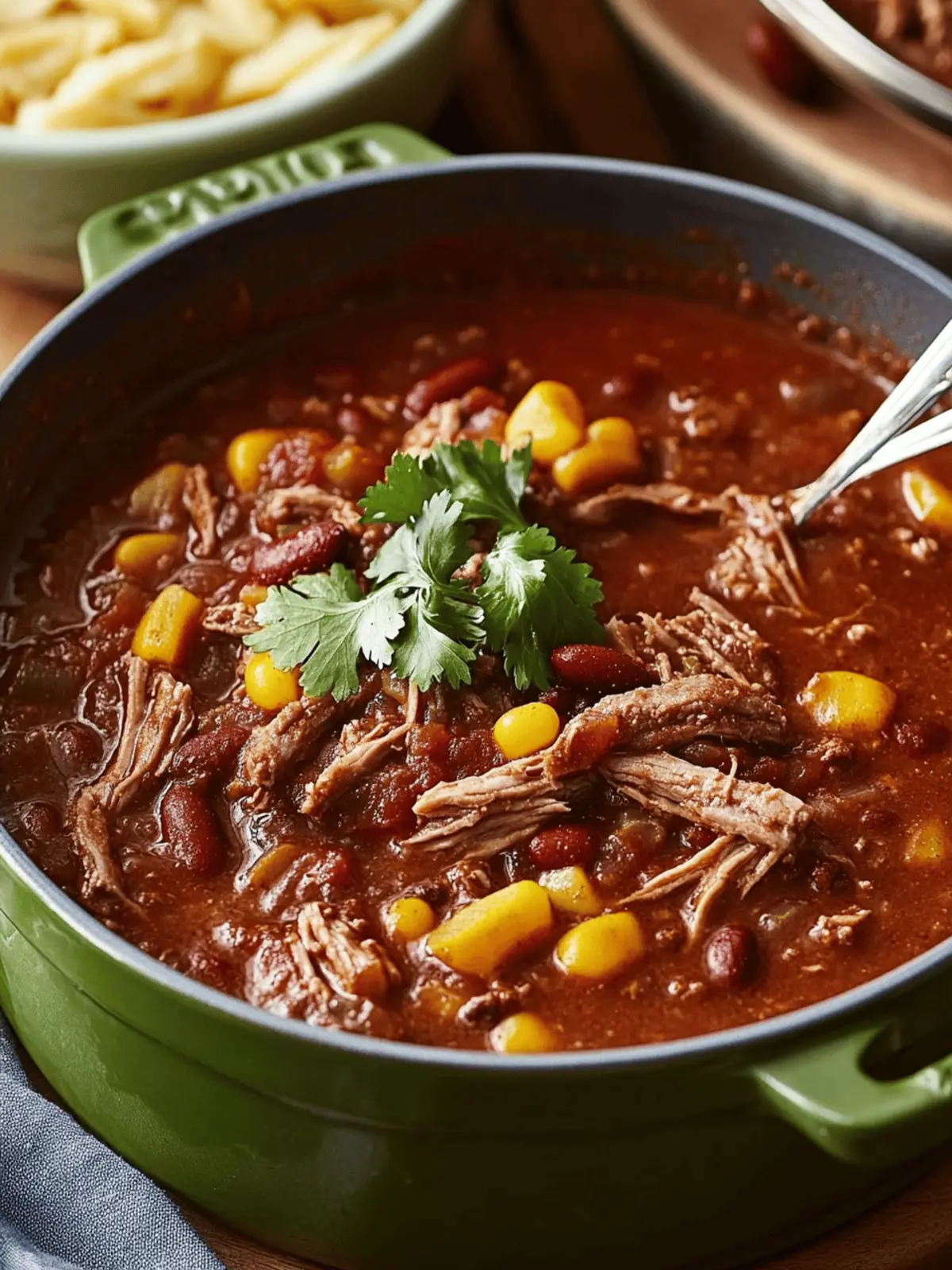 Leftover Brisket Chili