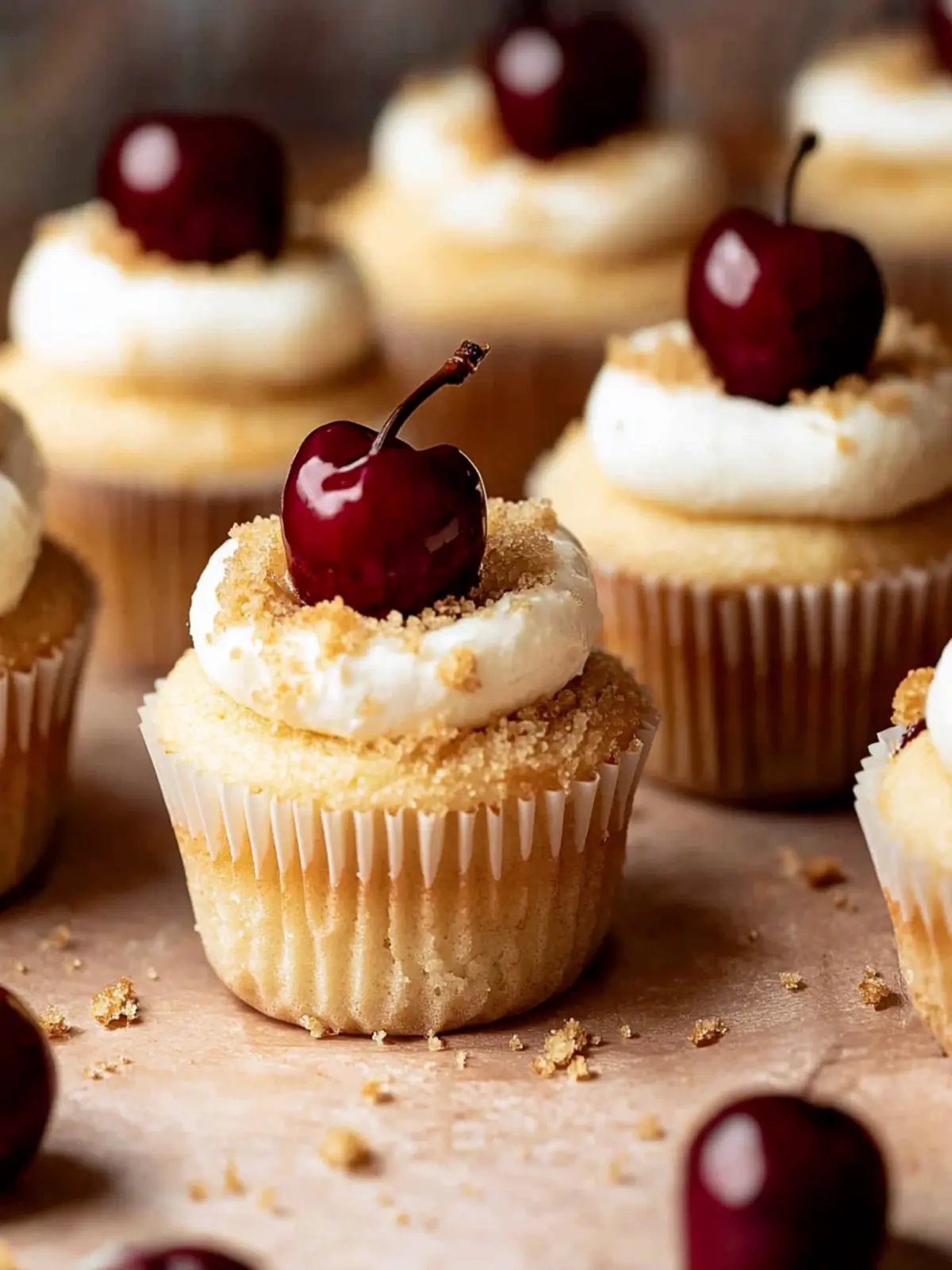 Deliciously Sweet Cherry Cheesecake Cupcakes You’ll Love Cherry Cheesecake Cupcakes