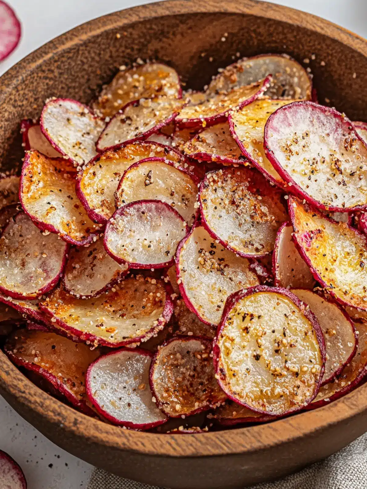 Crispy Air Fryer Radish Chips You'll Crave Every Snack Time Air Fryer Radish Chips