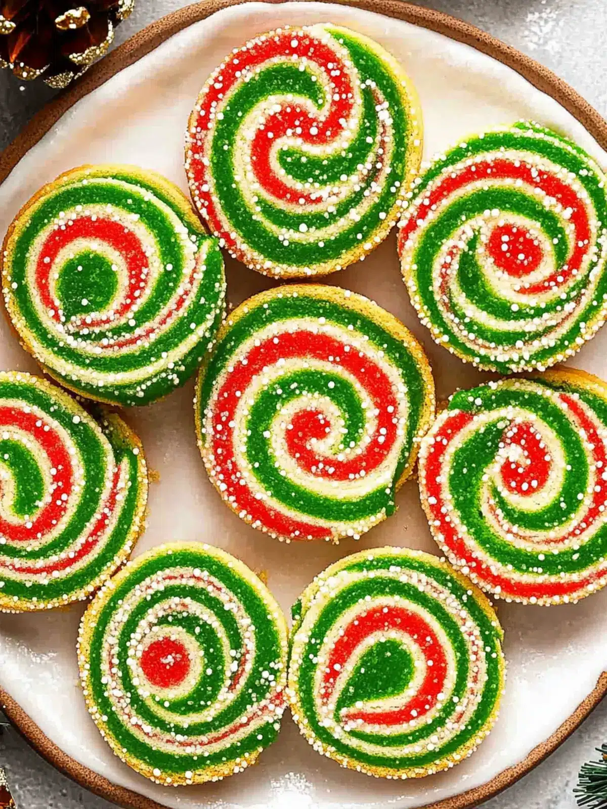 Delicious Christmas Pinwheel Cookies to Brighten Your Holidays Christmas Pinwheel Cookies