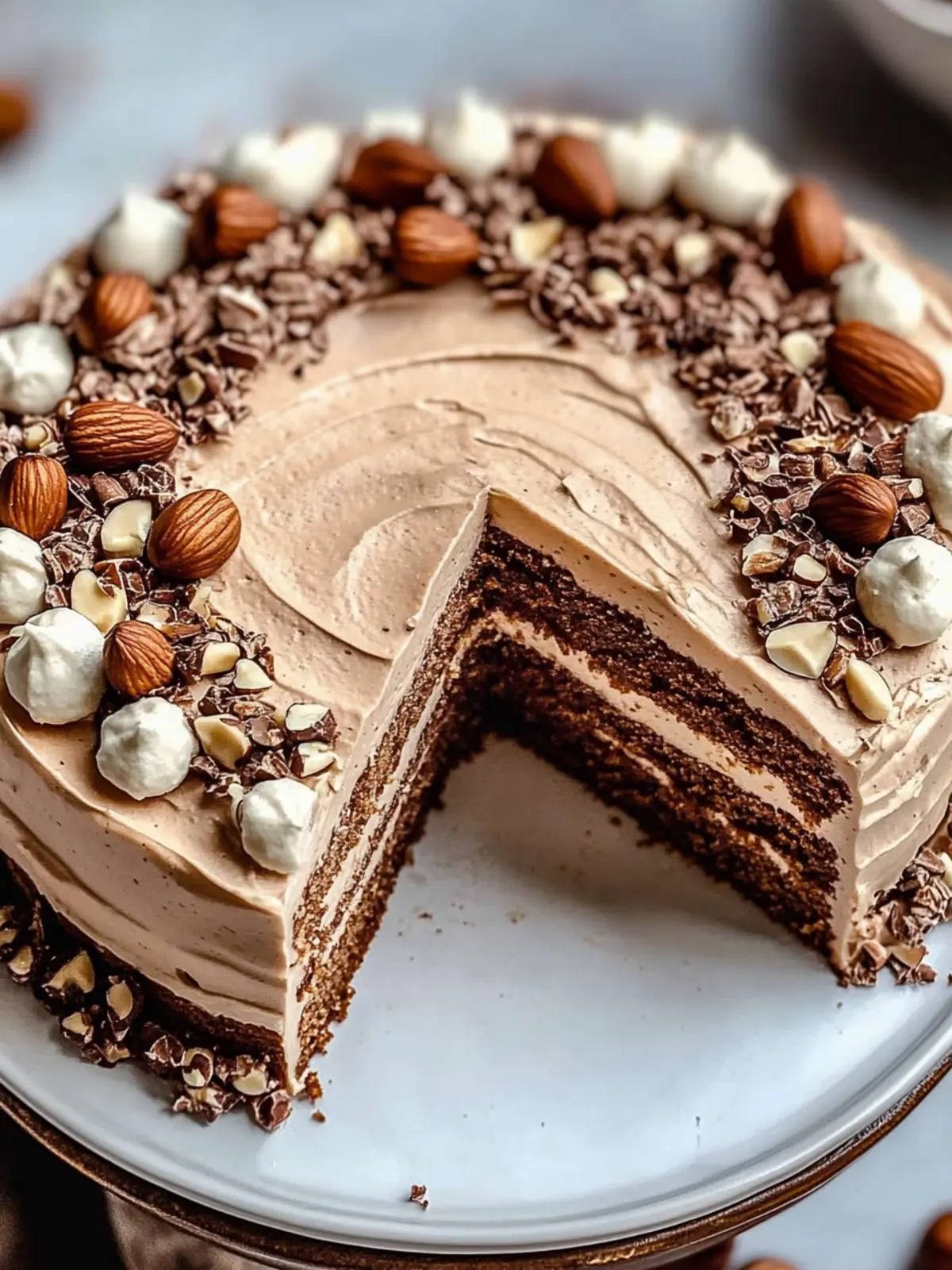 Irresistible Hazelnut Delight Cake for Chocolate Lovers Hazelnut Delight Cake