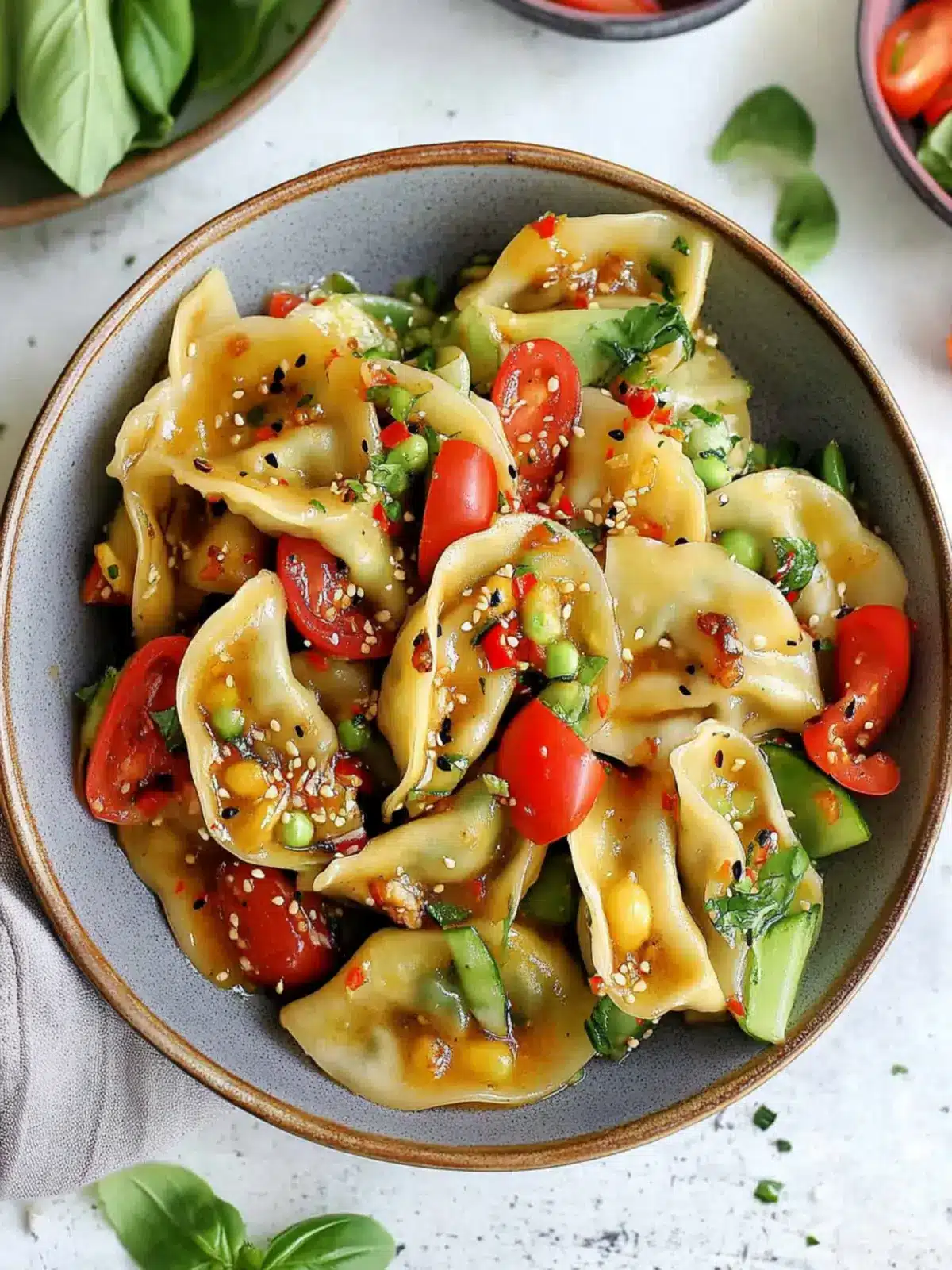 Delicious Potsticker Salad: Fresh Twist on Your Favorite Dish Potsticker Salad