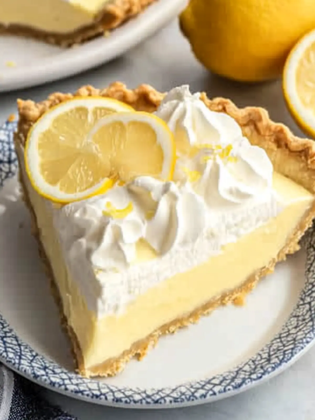 Zesty Lemon Sour Cream Pie That Will Brighten Your Day Lemon Sour Cream Pie