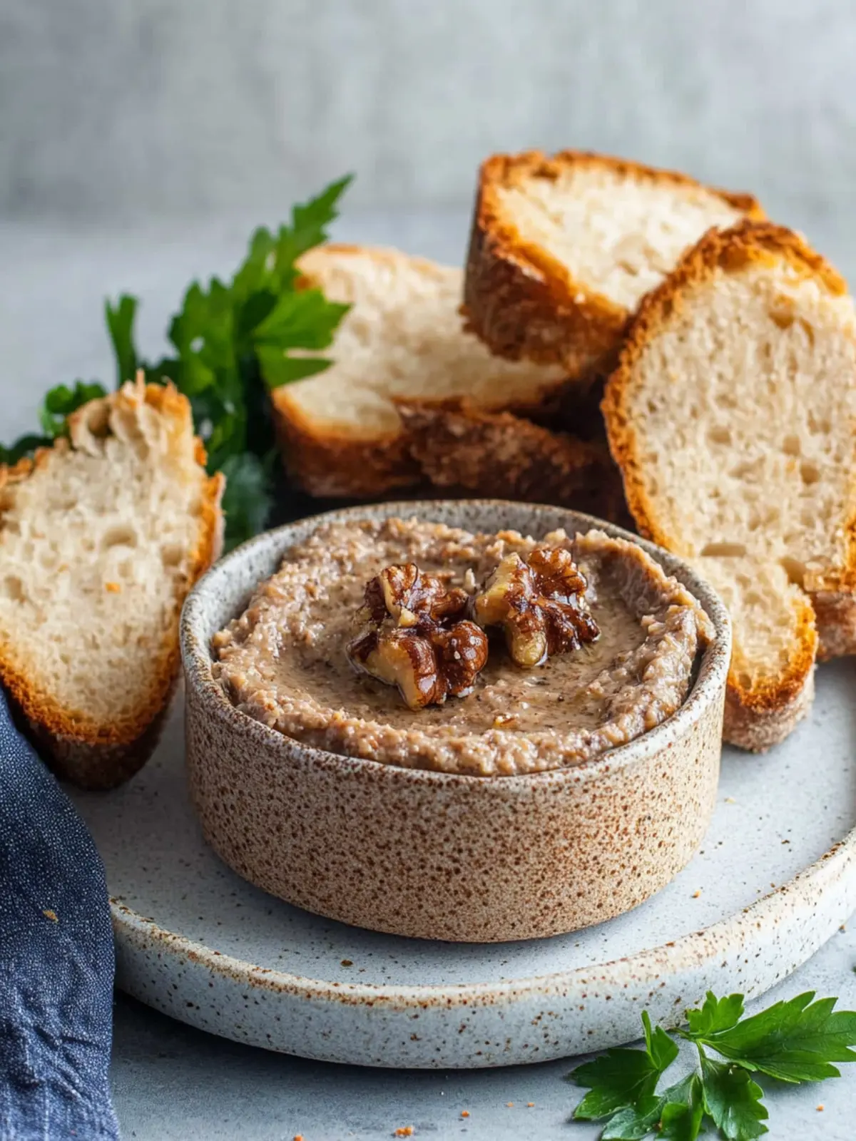 Savory Mushroom Walnut Pate: A Gourmet Spread You’ll Love Mushroom Walnut Pate