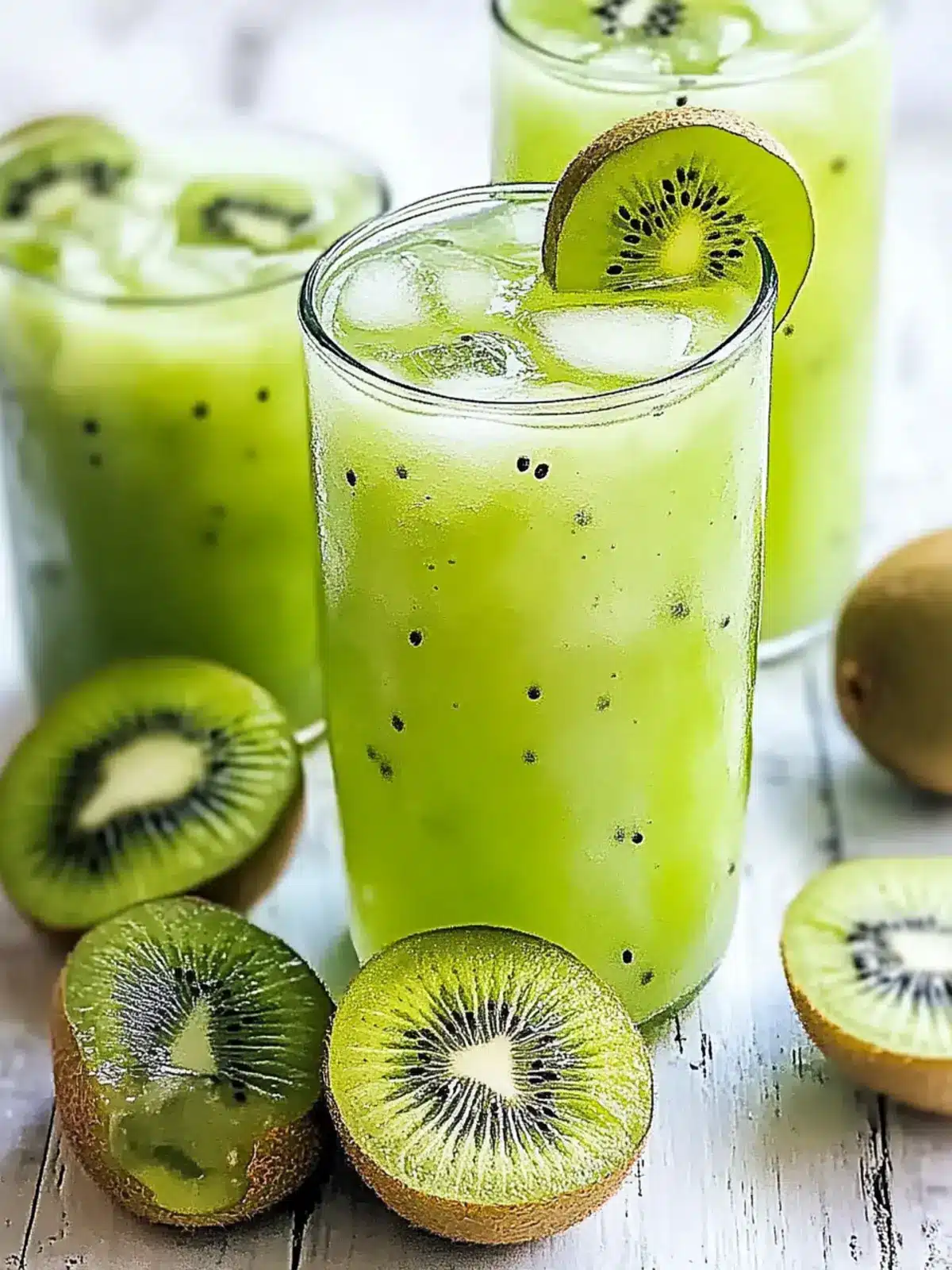 Refreshing Kiwi Lime Agua Fresca for Ultimate Thirst Quenching Kiwi Lime Agua Fresca