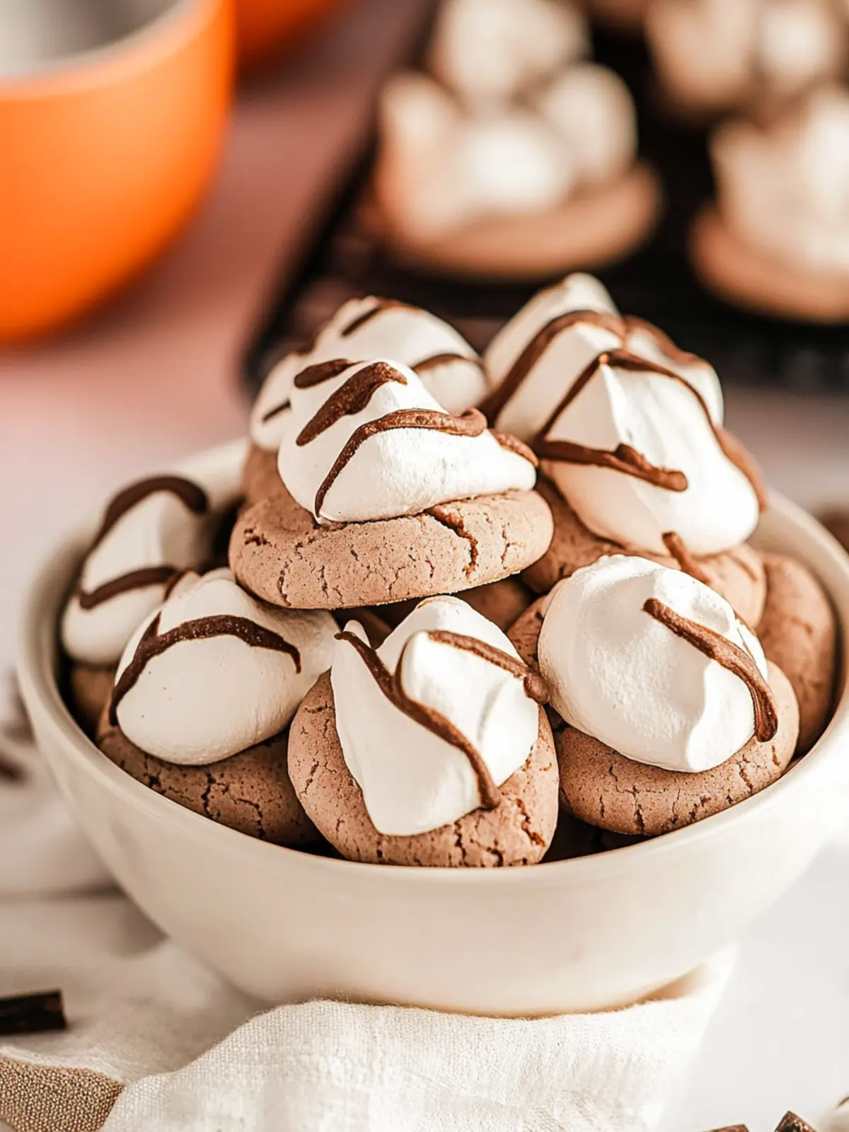 Delightful Hot Cocoa Meringue Cookies for Cozy Moments Hot Cocoa Meringue Cookies