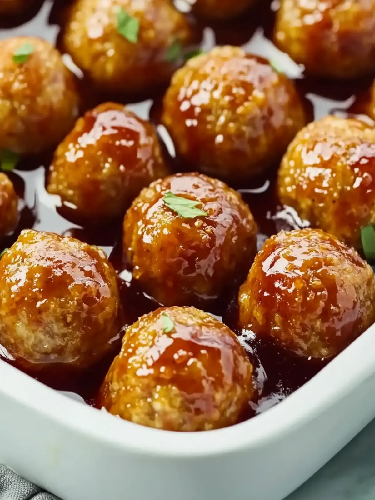 Savory Baked Ham Balls with a Sweet-Tangy Twist Baked Ham Balls