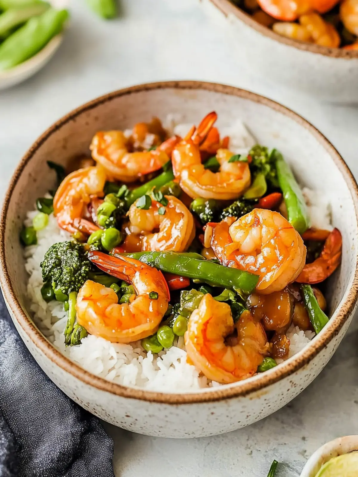 Teriyaki Shrimp Stir Fry