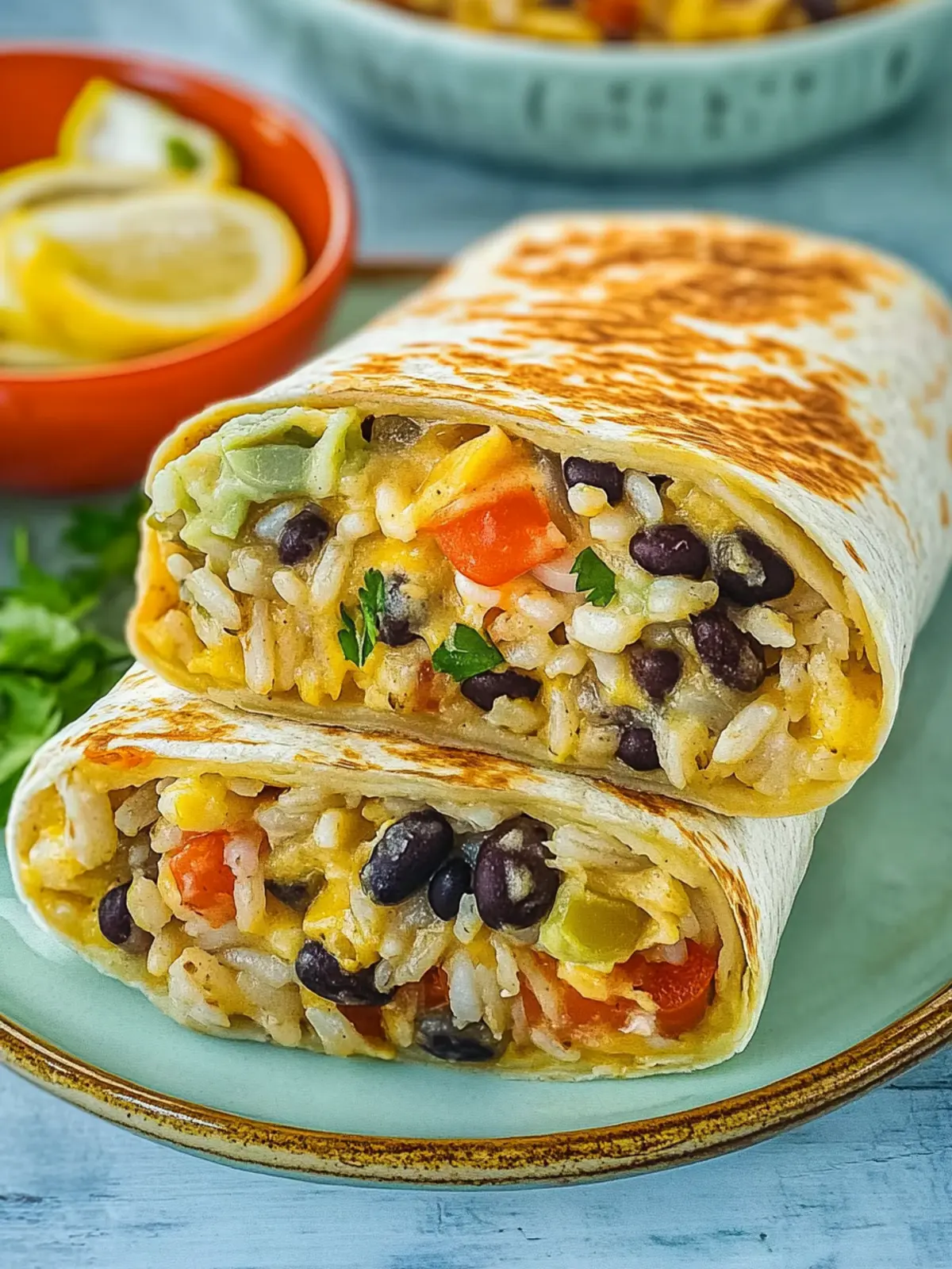 Satisfy Your Cravings with a Rice and Beans Quesarito Rice and Beans Quesarito
