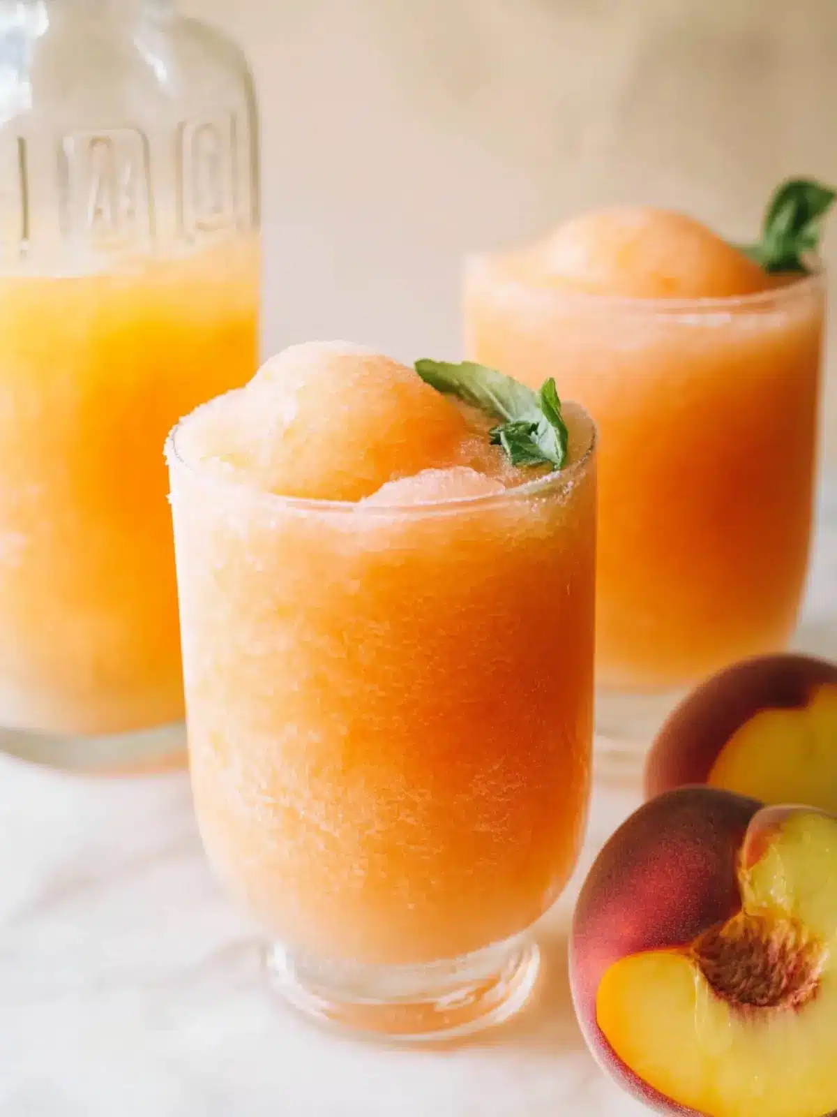 Chill Out with This Irresistible Peach Wine Slushy Recipe Peach Wine Slushy