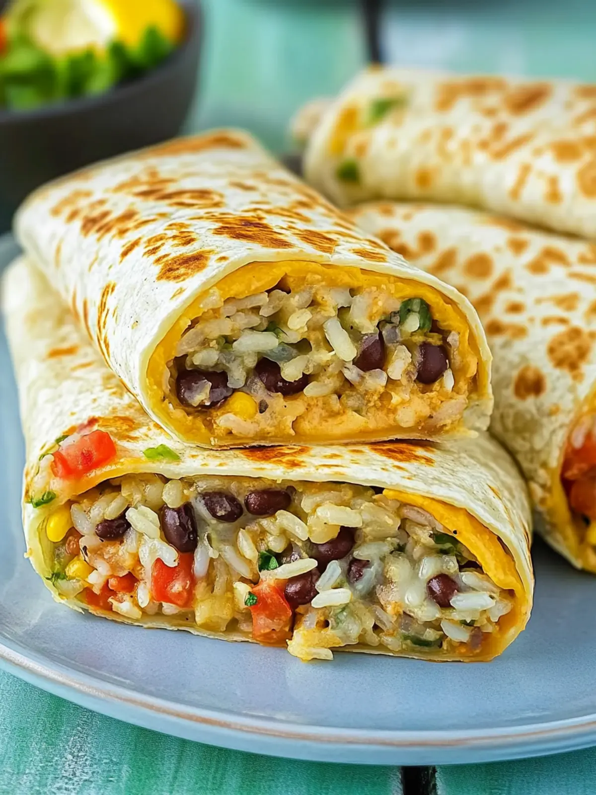Satisfy Your Cravings with a Rice and Beans Quesarito Rice and Beans Quesarito