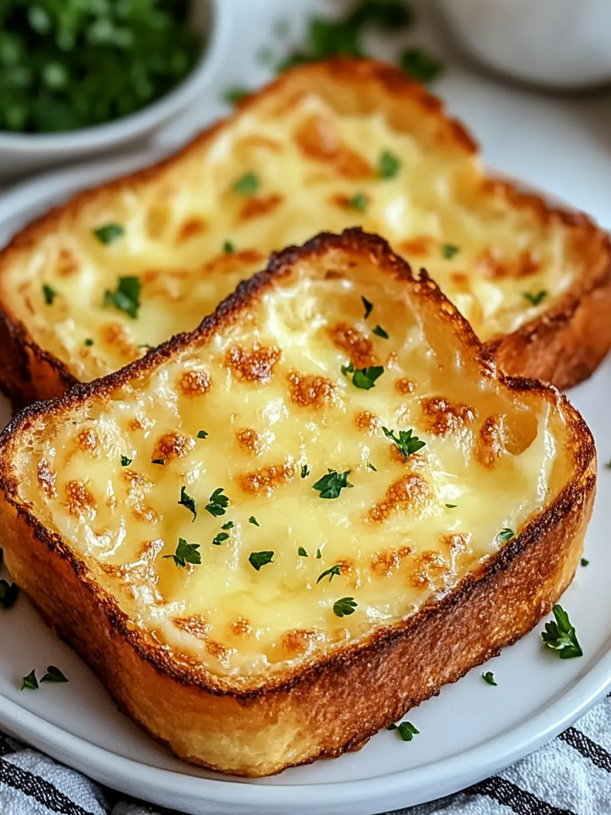 Mouthwatering Cheesy Texas Toast That's Perfect for Sharing Cheesy Texas Toast