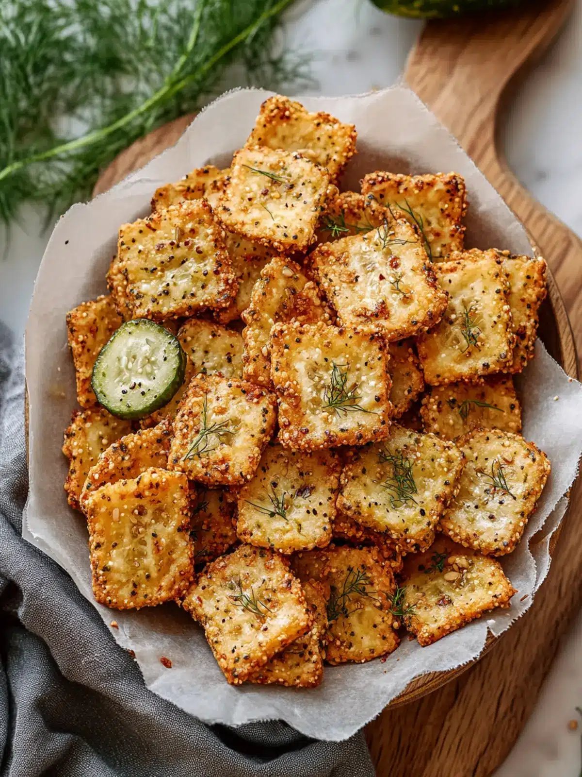 Zesty Spicy Pickle Ranch Crackers for Epic Snack Time Spicy Pickle Ranch Cracker