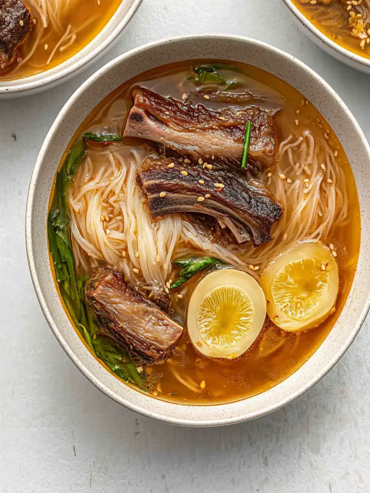 Savory Korean Short Rib Soup: A Comforting Bowl of Joy Korean Short Rib Soup