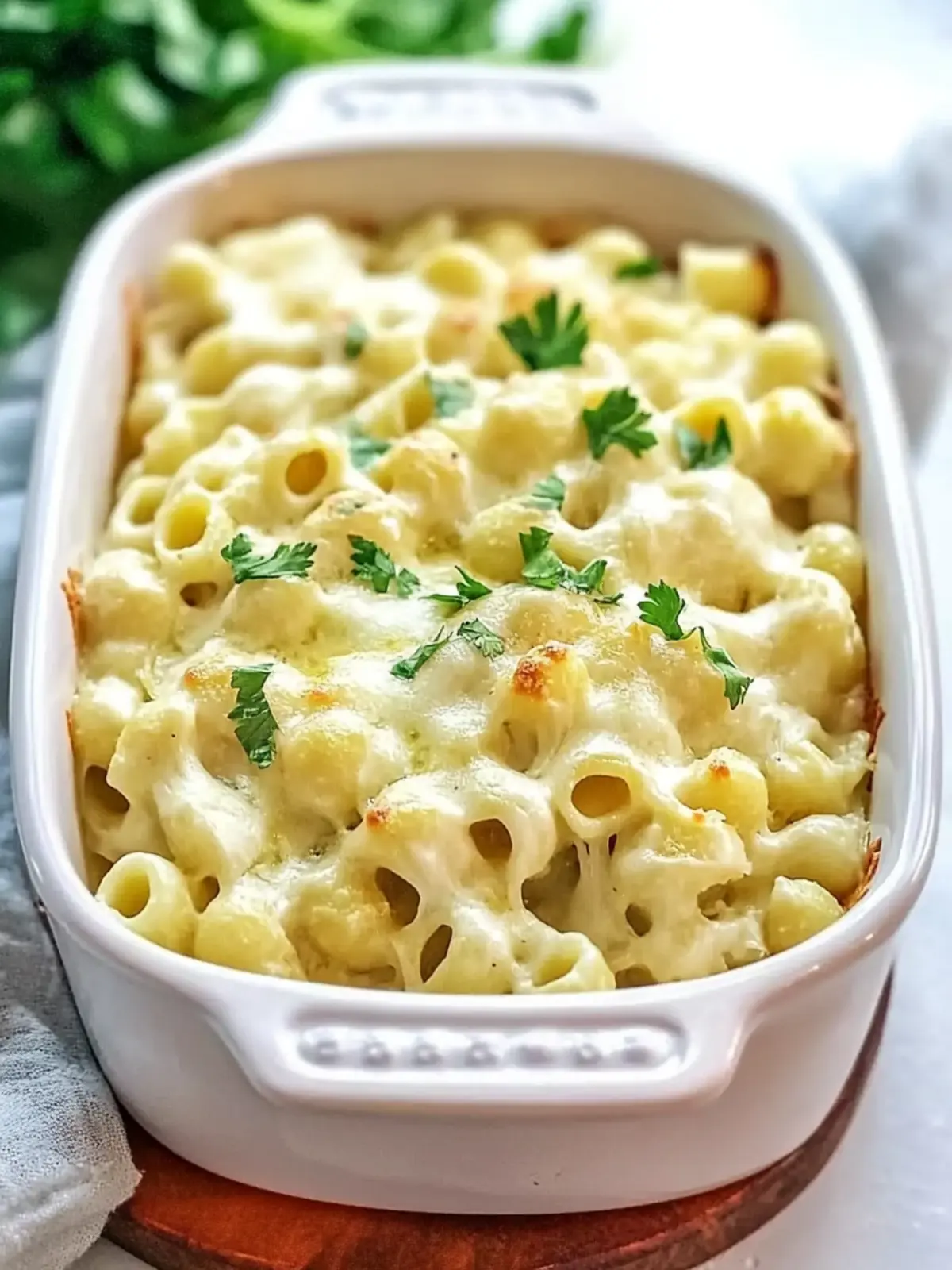 Creamy Cauliflower Mac & Cheese for a Guilt-Free Indulgence Cauliflower Mac & Cheese