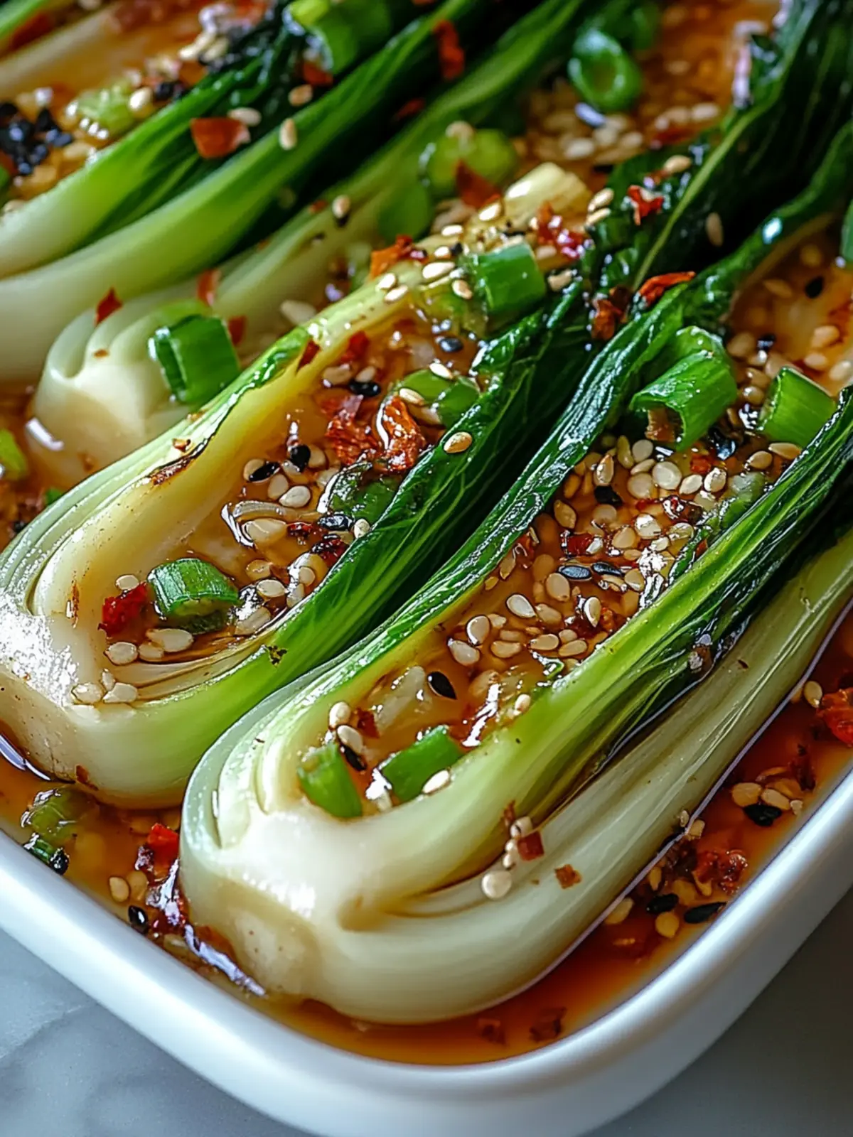Savory Bok Choy with Ginger Chili Sauce in Just 25 Minutes Bok Choy with Ginger Chili Sauce