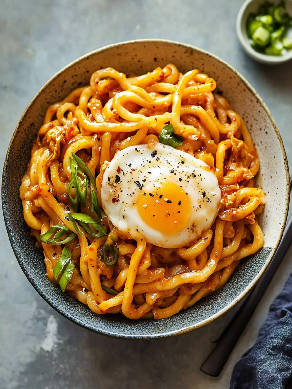 Savory Kimchi Noodles Ready in Just 15 Minutes! Kimchi Noodles