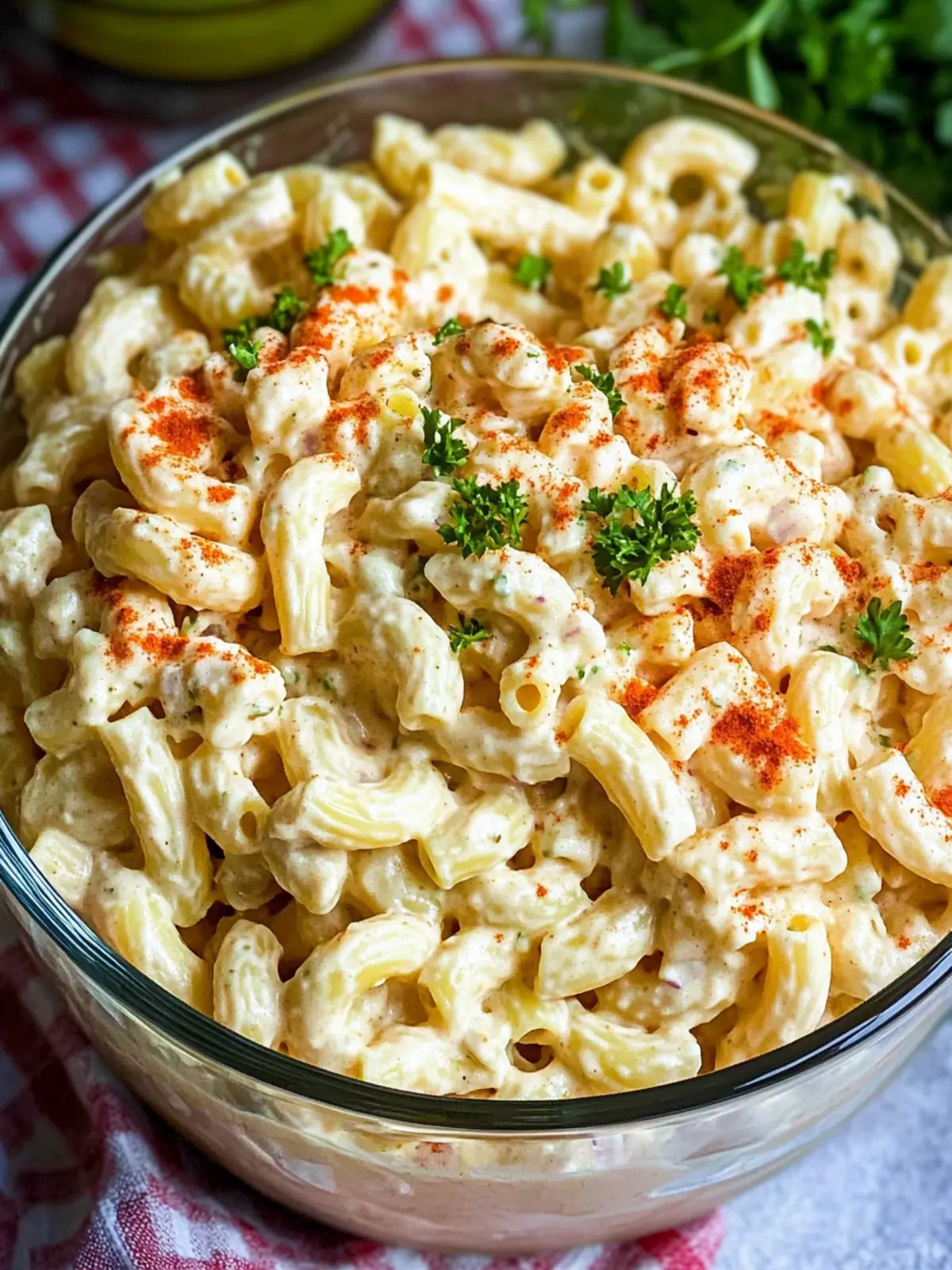 Creamy Cajun Macaroni Salad That Will Spice Up Your BBQ Creamy Cajun Macaroni Salad