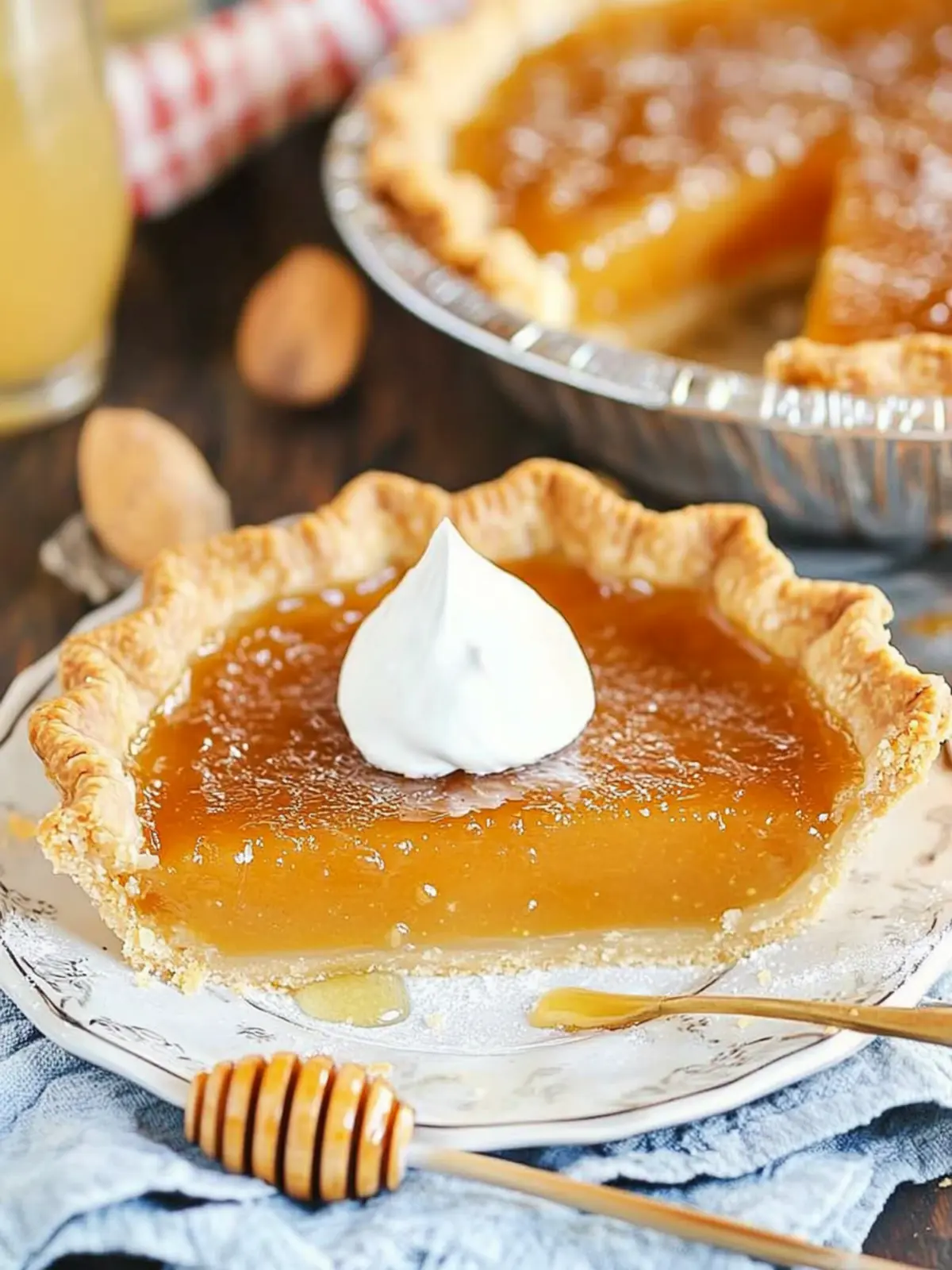 Indulge in Sweet Comfort with Homemade Honey Pie Honey Pie