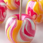 Swirled Starburst Candy Apples: A Colorful Treat Adventure Swirled Starburst Candy Apples
