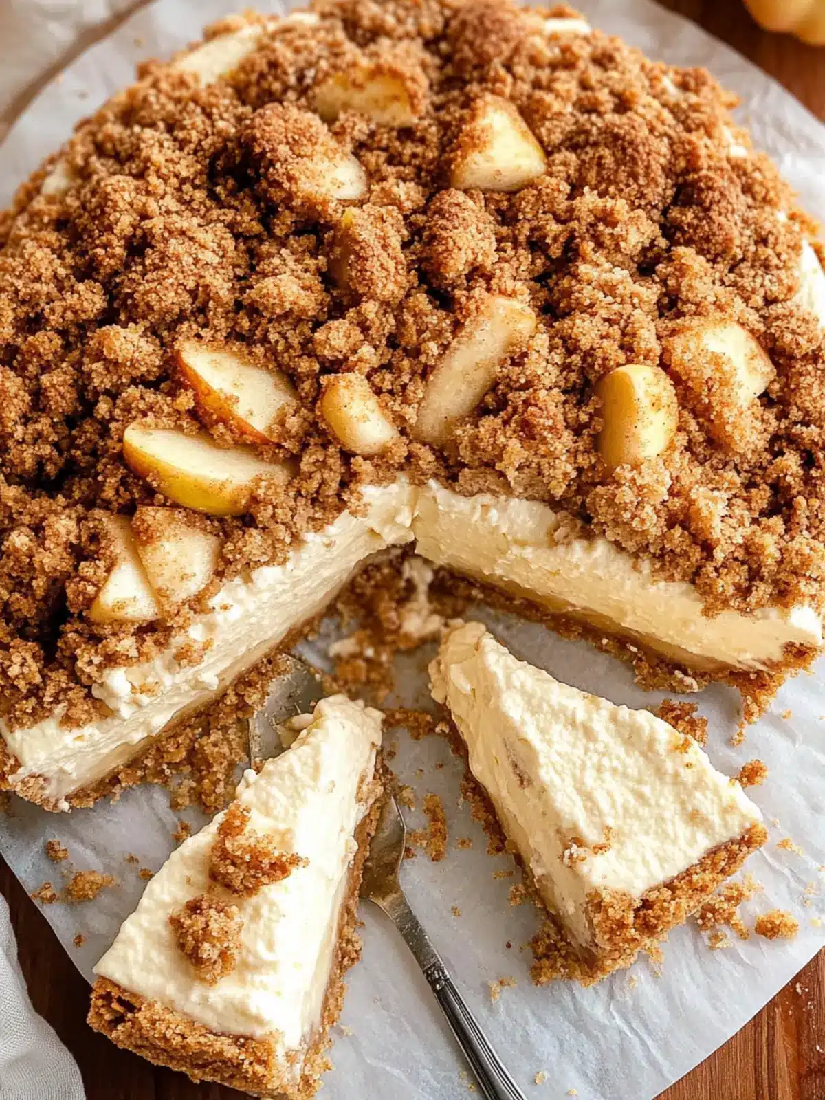 Irresistible Apple Crumble Cheesecake You’ll Adore at Home Apple Crumble Cheesecake