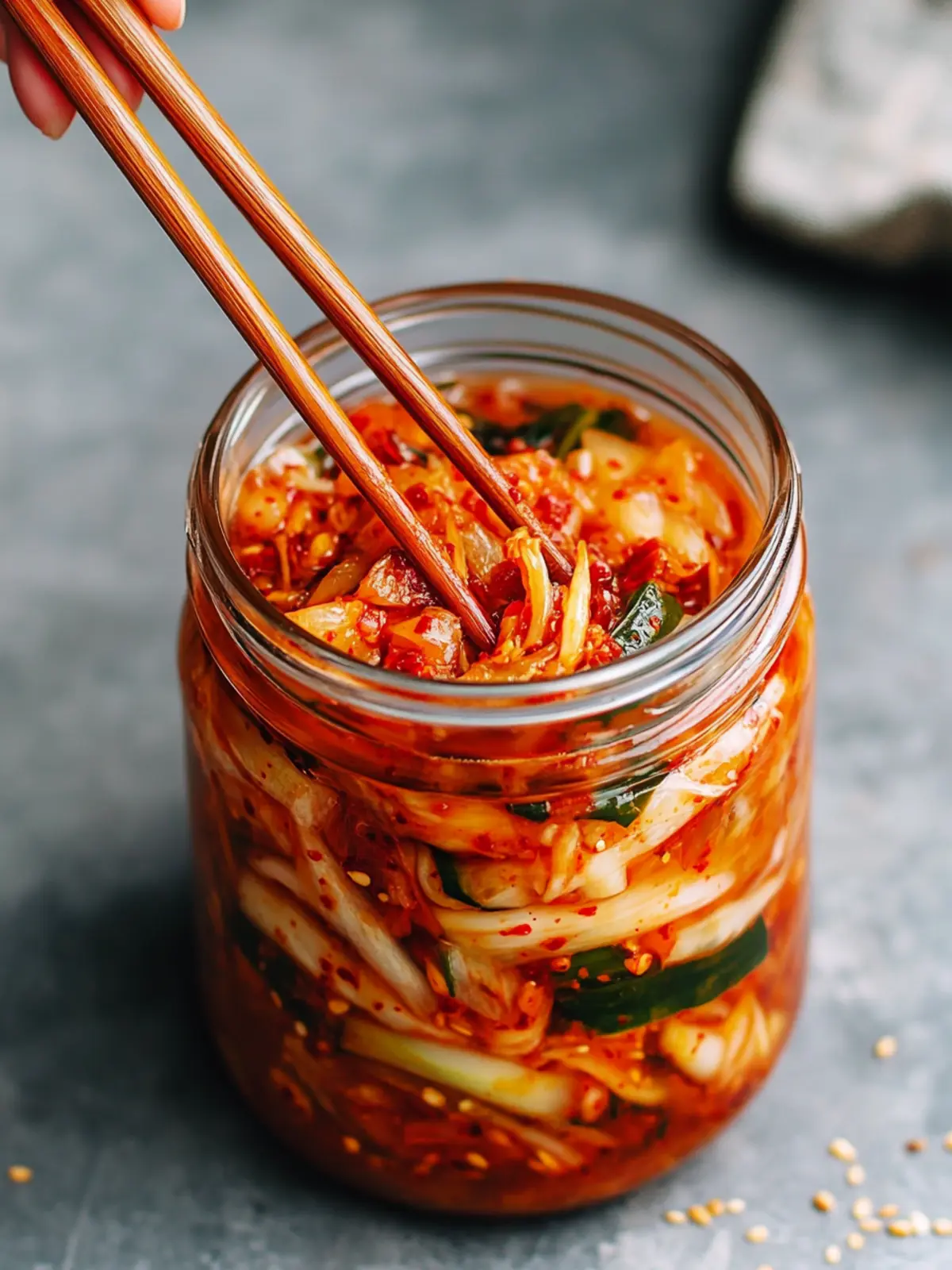 Spice Up Your Life with Homemade Vegan Kimchi Delight Homemade Vegan Kimchi