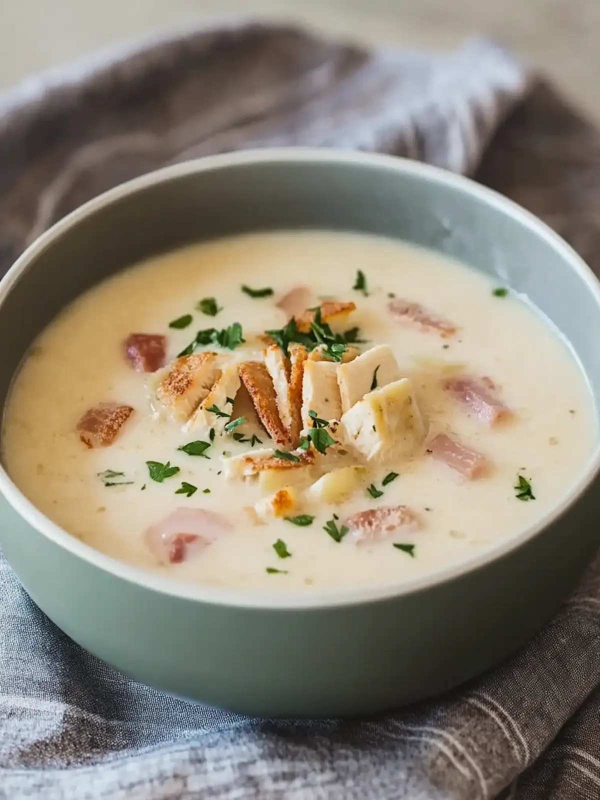 Delicious Chicken Cordon Bleu Soup for Cozy Nights In Chicken Cordon Bleu Soup