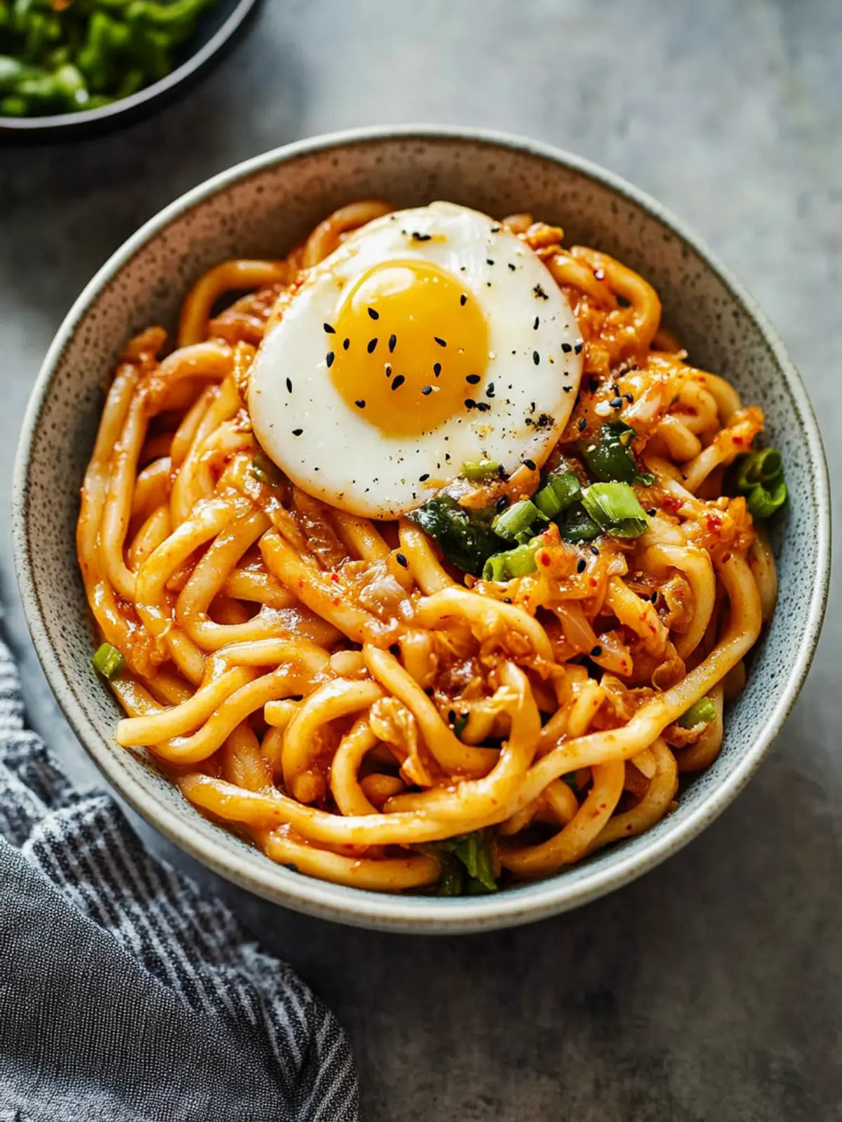 Savory Kimchi Noodles Ready in Just 15 Minutes! Kimchi Noodles