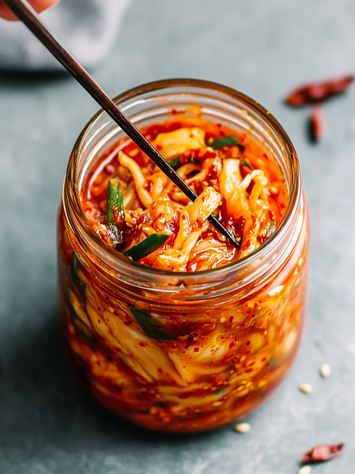 Spice Up Your Life with Homemade Vegan Kimchi Delight Homemade Vegan Kimchi
