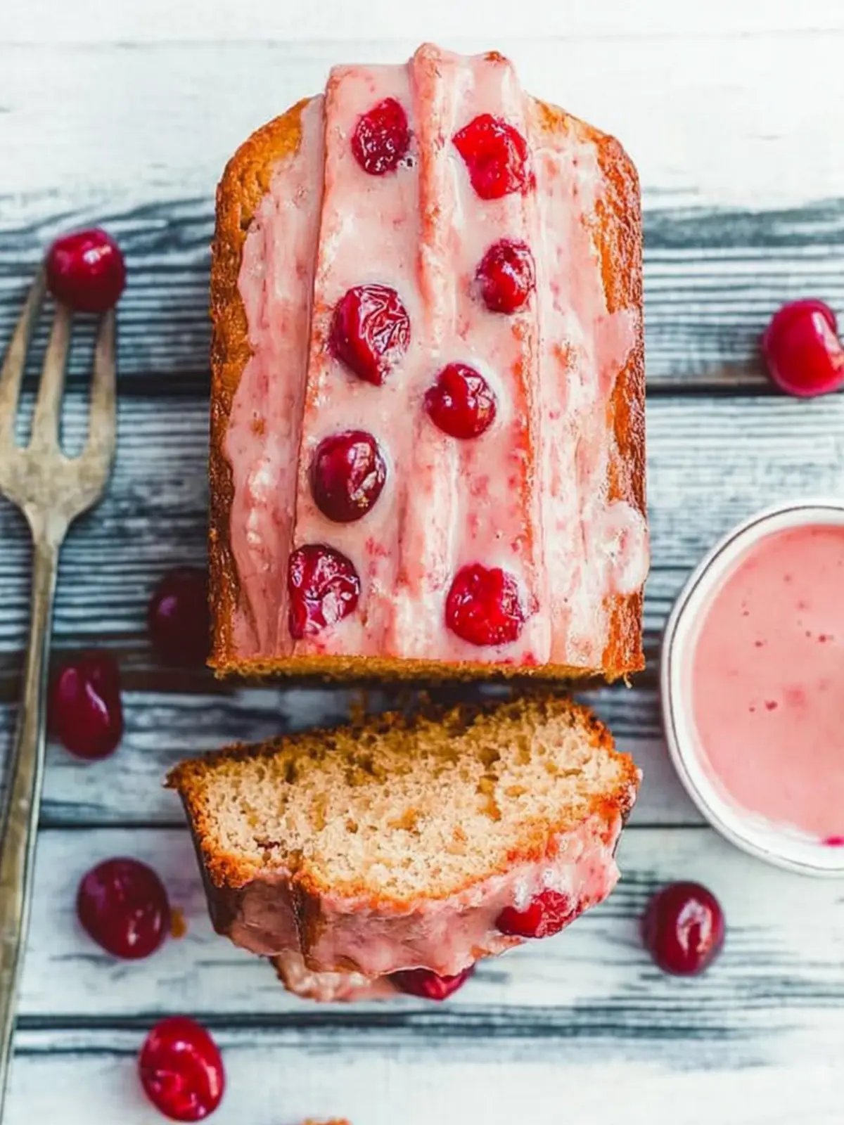Sweet Soft Cherry Bread