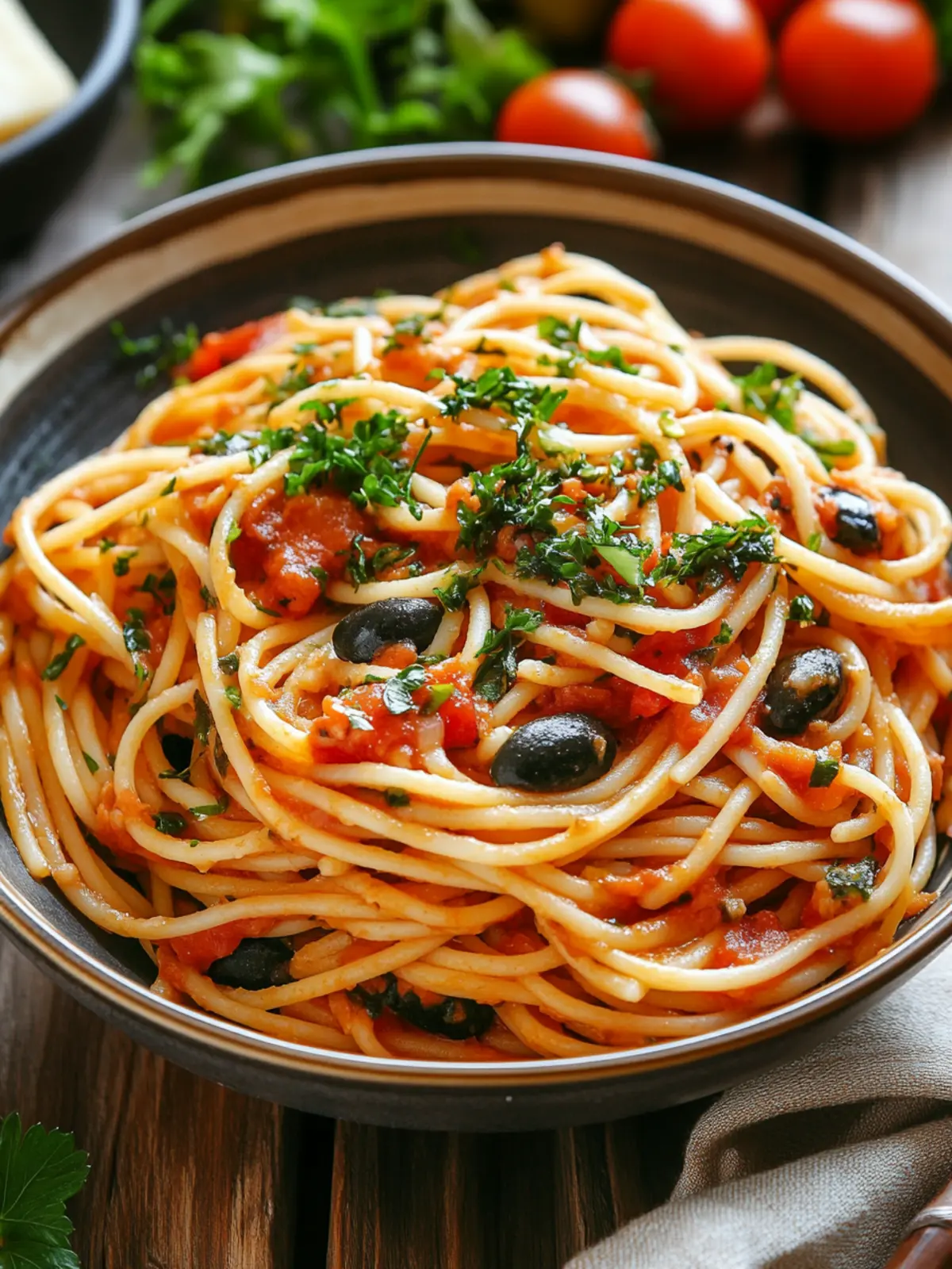 Irresistible Vegan Puttanesca Pasta You'll Love to Make Vegan Puttanesca Pasta
