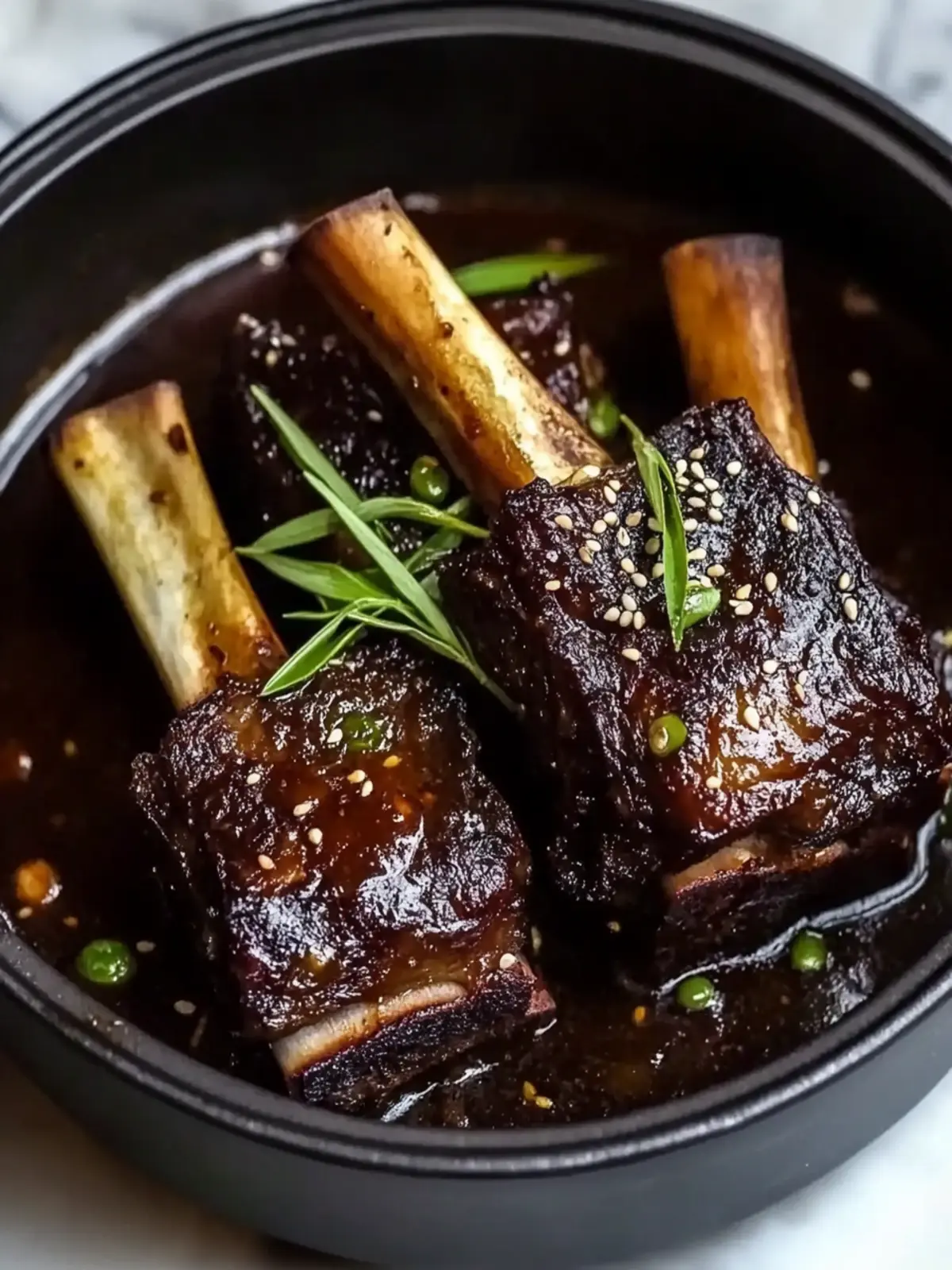 Savory Ginger Miso Braised Short Ribs for Comfort Food Bliss Ginger Miso Braised Short Ribs