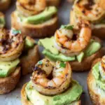 Delicious Garlic Shrimp Crostini with Avocado You’ll Crave Garlic Shrimp Crostini with Avocado
