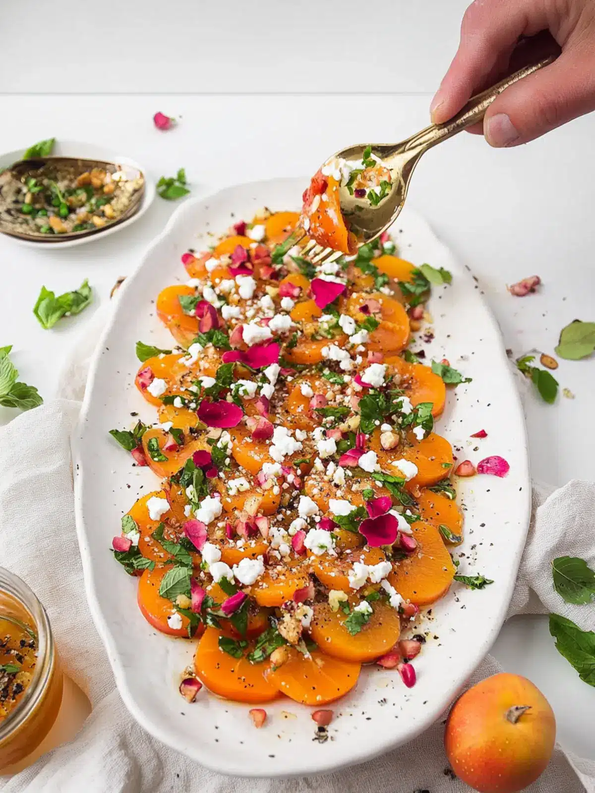 Savory Persimmons Carpaccio to Spark Your Tastebuds Delight Persimmons Carpaccio