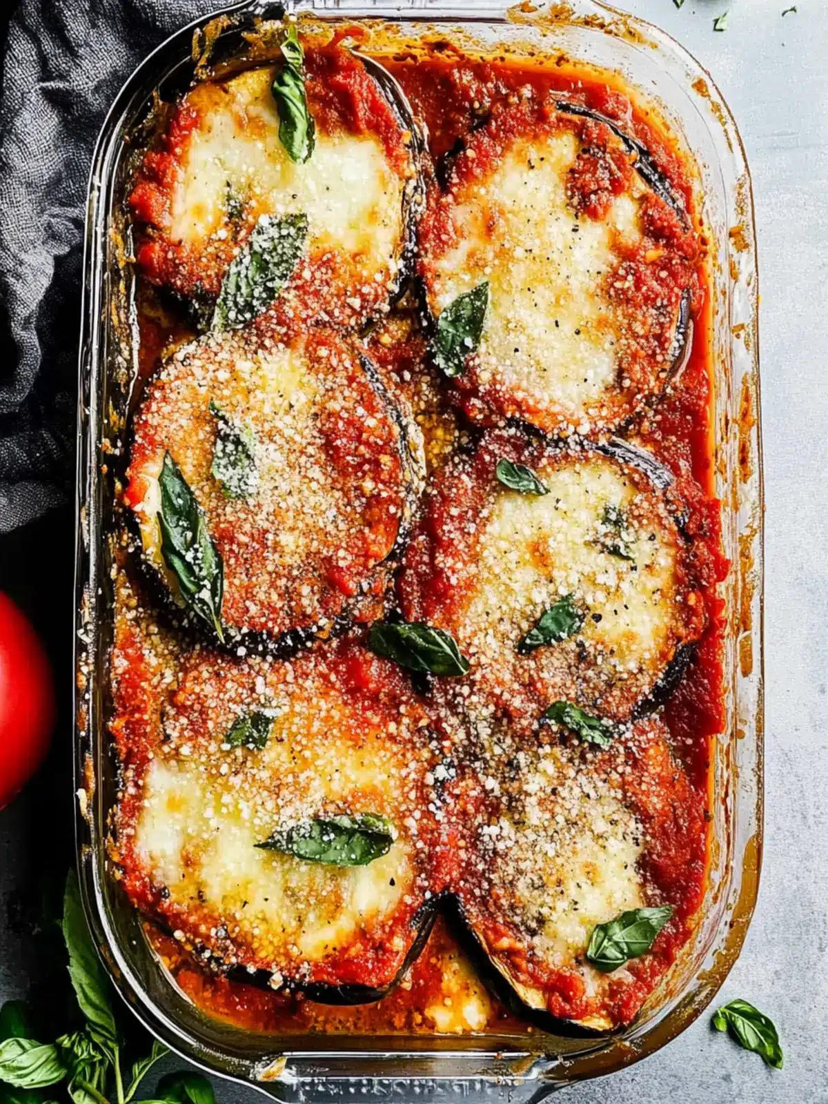 Irresistible Baked Eggplant Parmesan for Cozy Nights In Baked Eggplant Parmesan