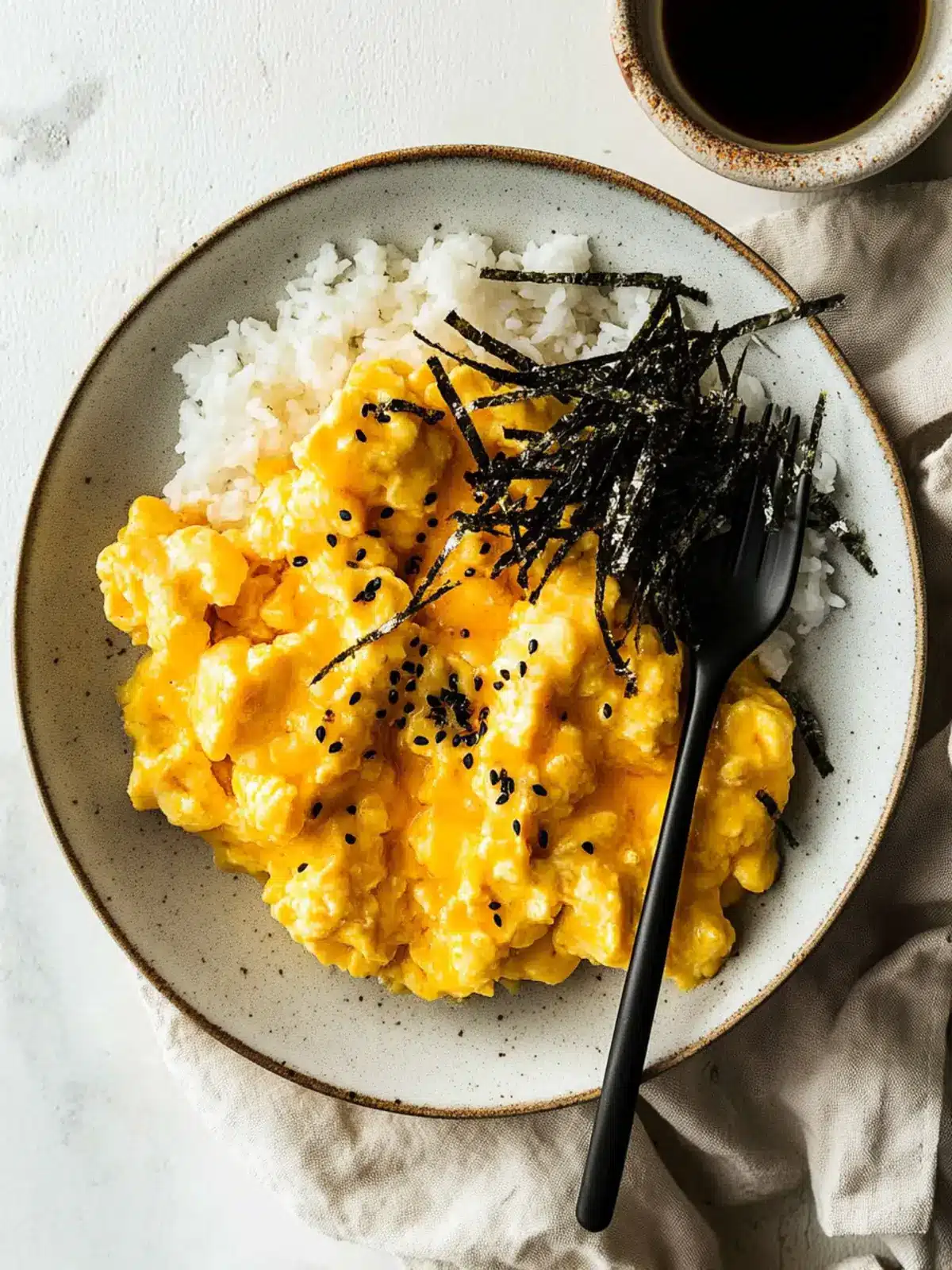 Savor Miso Scrambled Eggs: A Creamy Breakfast Delight Miso Scrambled Eggs