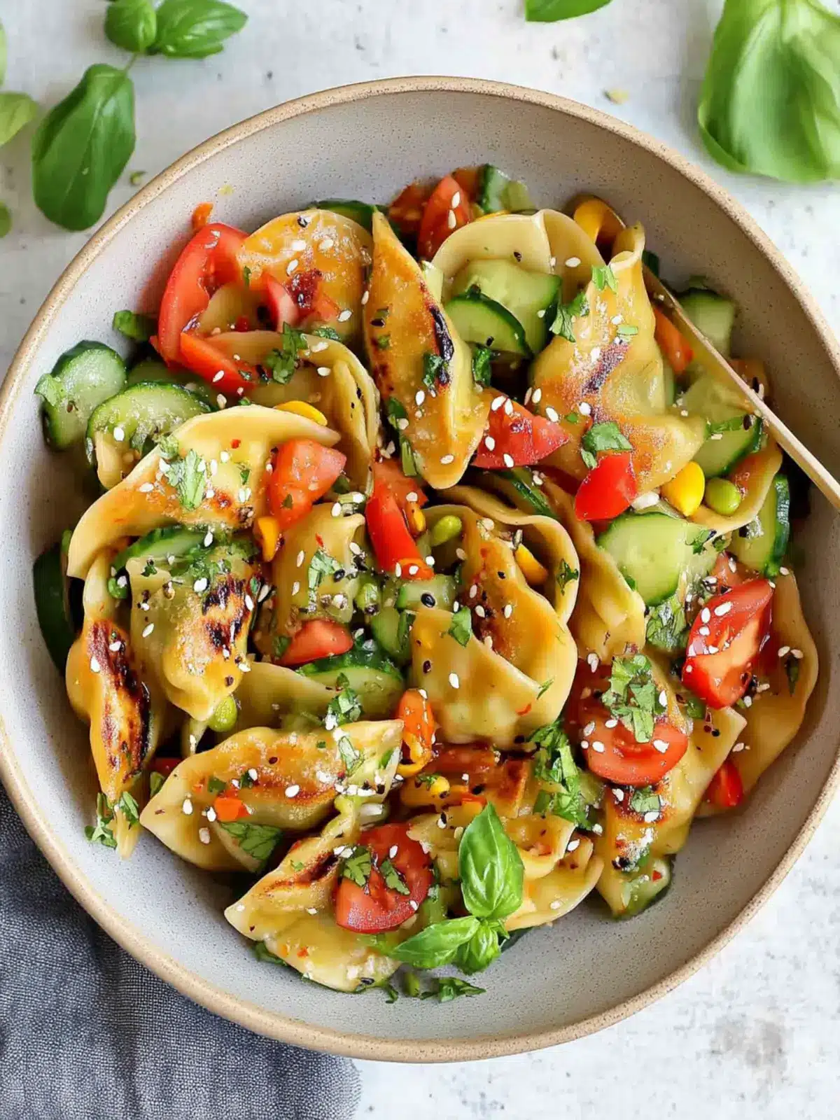 Delicious Potsticker Salad: Fresh Twist on Your Favorite Dish Potsticker Salad