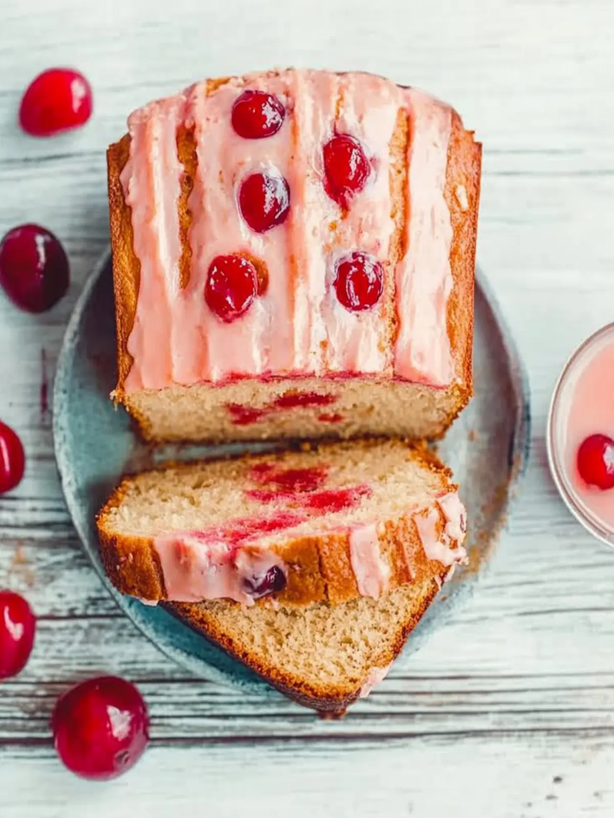 Sweet Soft Cherry Bread