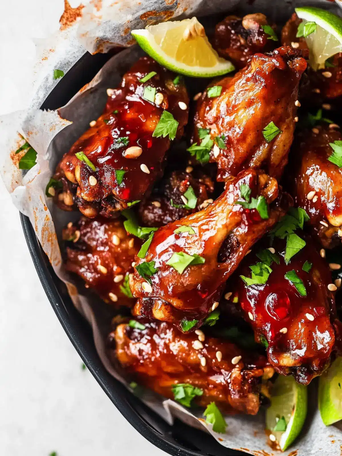 Savory Air Fryer Peanut Butter & Jelly Wings You’ll Love Air Fryer Peanut Butter & Jelly Wings