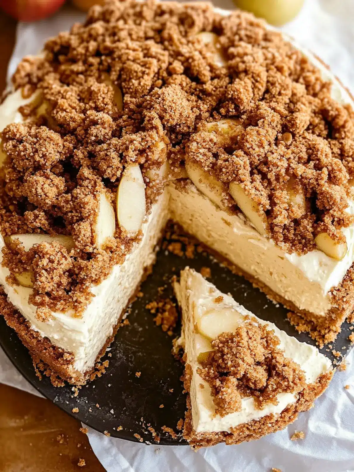 Irresistible Apple Crumble Cheesecake You’ll Adore at Home Apple Crumble Cheesecake