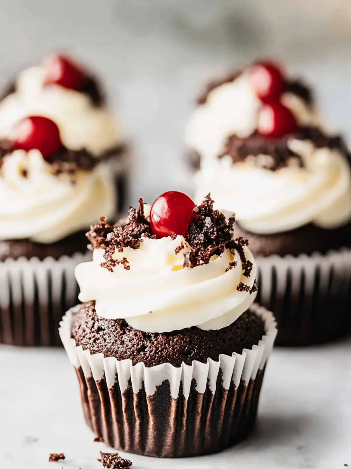 Vegan Black Forest Cupcakes That Will Wow Your Taste Buds Vegan Black Forest Cupcakes