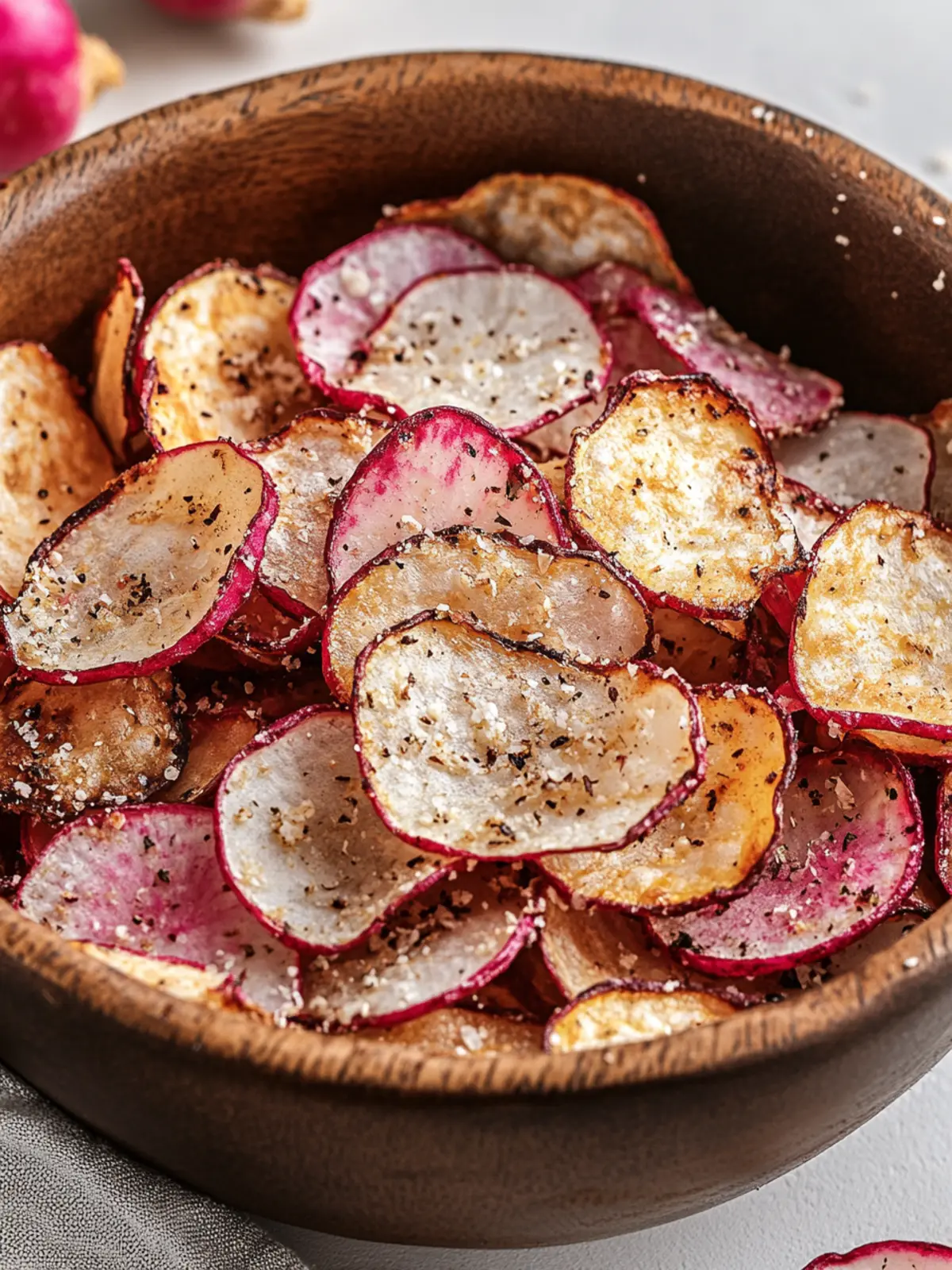 Crispy Air Fryer Radish Chips You'll Crave Every Snack Time Air Fryer Radish Chips