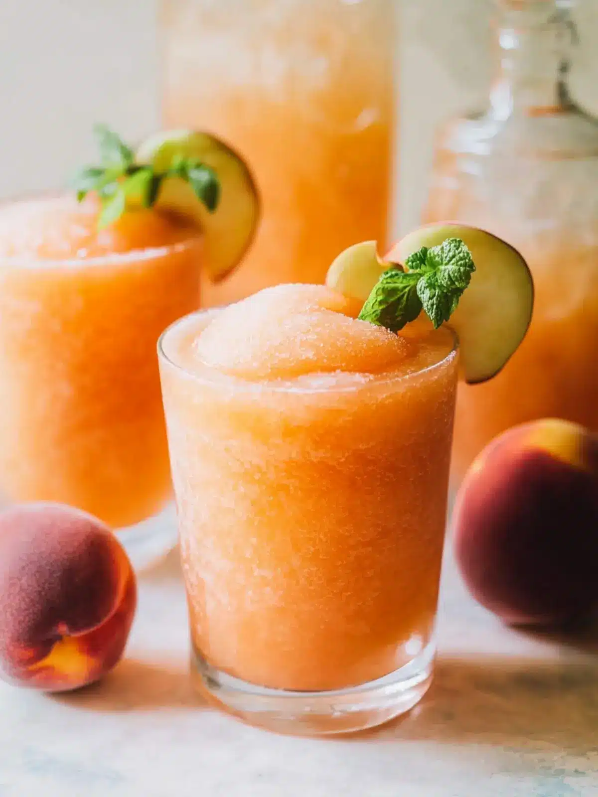 Chill Out with This Irresistible Peach Wine Slushy Recipe Peach Wine Slushy